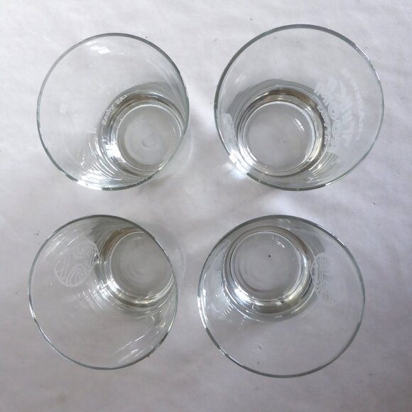 SET OF 4 VINTAGE NEW FRANKIE’S TIKI ROOM ETCHED LAS VEGAS OLD FASHIONED GLASSES - Picture 3 of 12